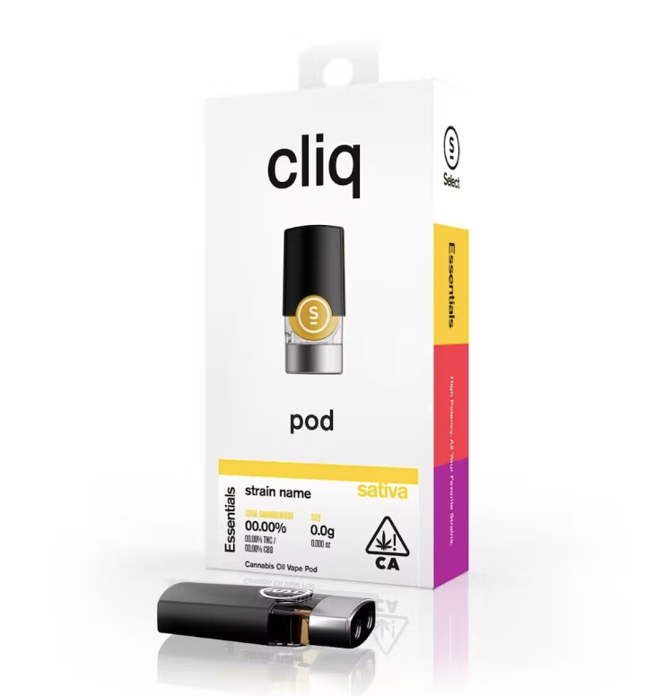 Buy Select Cliq Essentials Pod Strawberry Cough Online